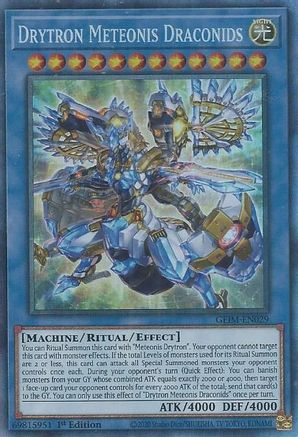 Drytron Meteonis Draconids (CR) (GEIM-EN029) - Genesis Impact 1st Edition