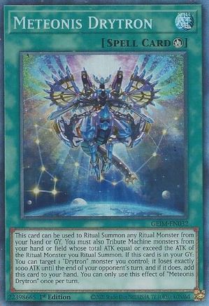 Meteonis Drytron (CR) (GEIM-EN032) - Genesis Impact 1st Edition
