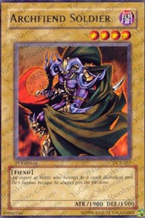Archfiend Soldier (DCR-057) - Dark Crisis 1st Edition