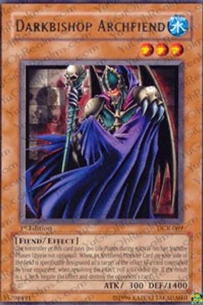 Darkbishop Archfiend (DCR-069) - Dark Crisis 1st Edition
