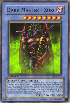 Dark Master - Zorc (DCR-082) - Dark Crisis Unlimited