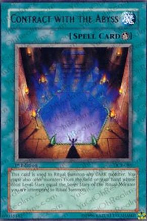 Contract with the Abyss (DCR-086) - Dark Crisis 1st Edition