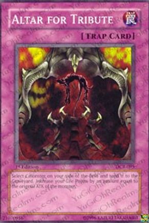 Altar for Tribute (DCR-095) - Dark Crisis 1st Edition