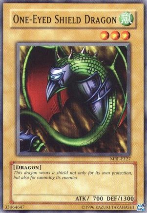 One-Eyed Shield Dragon (MRL-E127) - Magic Ruler Unlimited