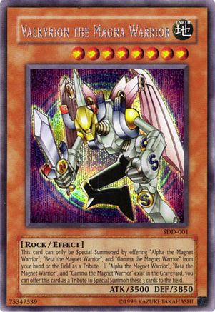 Valkyrion the Magna Warrior (SDD-001) - Stairway to the Destined Duel Limited