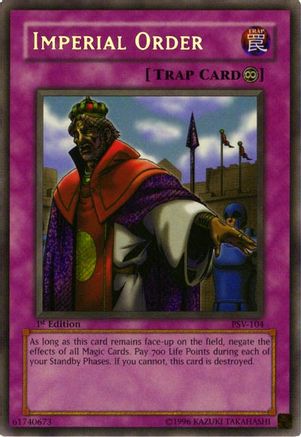 Imperial Order (PSV-104) - Pharaoh's Servant Unlimited