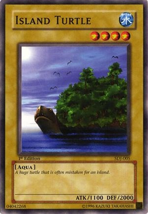 Island Turtle (SDJ-005) - Starter Deck: Joey Unlimited