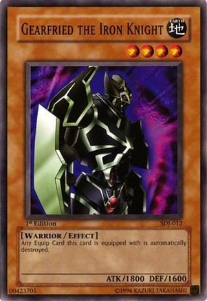 Gearfried the Iron Knight (SDJ-012) - Starter Deck: Joey Unlimited