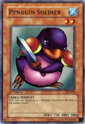 Penguin Soldier (SDJ-022) - Starter Deck: Joey 1st Edition