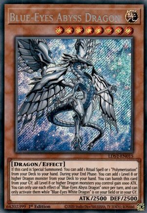 Blue-Eyes Abyss Dragon (LDS2-EN015) - Legendary Duelists: Season 2 1st Edition