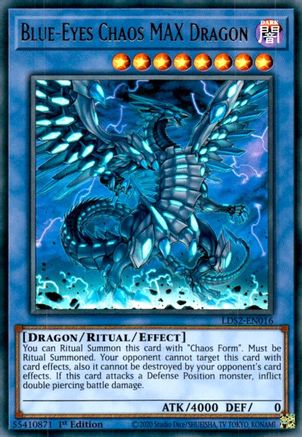 Blue-Eyes Chaos MAX Dragon (LDS2-EN016) - Legendary Duelists: Season 2 1st Edition