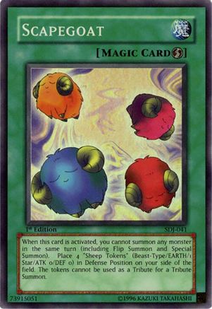 Scapegoat (SDJ-041) - Starter Deck: Joey Unlimited