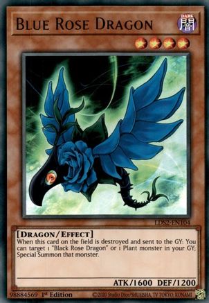 Blue Rose Dragon (LDS2-EN104) - Legendary Duelists: Season 2 1st Edition
