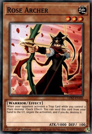 Rose Archer (LDS2-EN105) - Legendary Duelists: Season 2 1st Edition