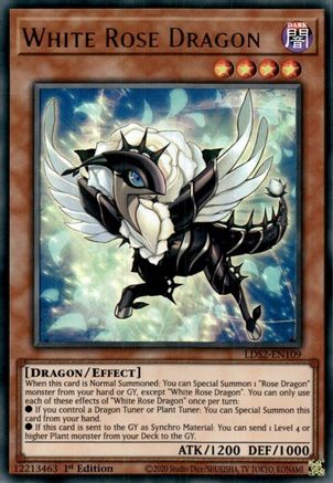 White Rose Dragon (LDS2-EN109) - Legendary Duelists: Season 2 1st Edition