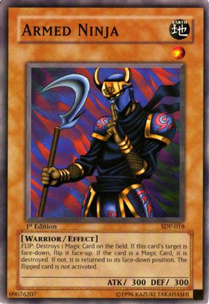 Armed Ninja (SDP-018) - Starter Deck: Pegasus 1st Edition