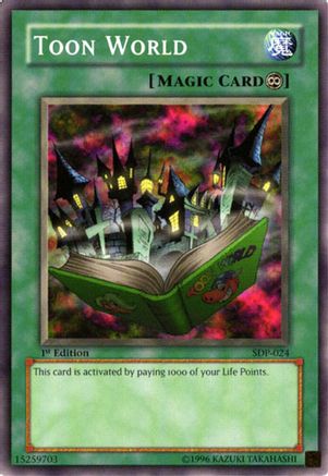 Toon World (SDP-024) - Starter Deck: Pegasus Unlimited