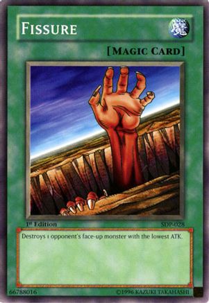 Fissure (SDP-028) - Starter Deck: Pegasus 1st Edition