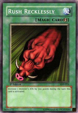 Rush Recklessly (SDP-033) - Starter Deck: Pegasus Unlimited