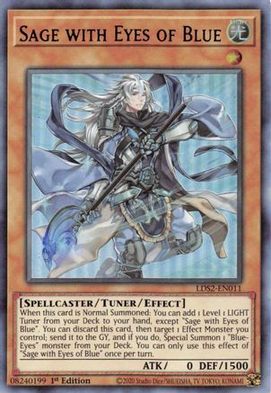 Sage with Eyes of Blue (Purple) (LDS2-EN011) - Legendary Duelists: Season 2 1st Edition