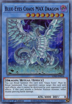 Blue-Eyes Chaos MAX Dragon (Purple) (LDS2-EN016) - Legendary Duelists: Season 2 1st Edition