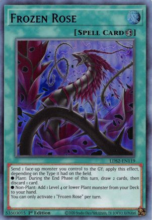 Frozen Rose (Purple) (LDS2-EN119) - Legendary Duelists: Season 2 1st Edition