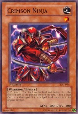 Crimson Ninja (IOC-006) - Invasion of Chaos 1st Edition