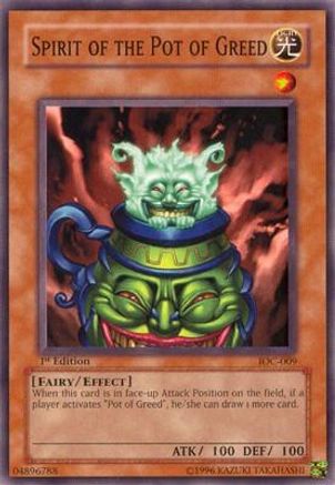 Spirit of the Pot of Greed (IOC-009) - Invasion of Chaos Unlimited