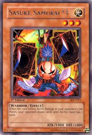 Sasuke Samurai #3 (IOC-011) - Invasion of Chaos Unlimited