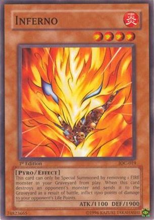 Inferno (IOC-019) - Invasion of Chaos 1st Edition