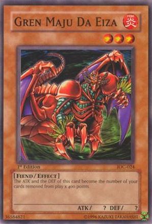 Gren Maju Da Eiza (IOC-024) - Invasion of Chaos 1st Edition