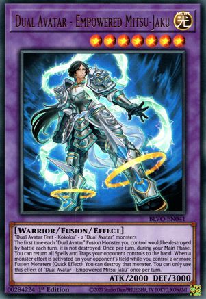 Dual Avatar - Empowered Mitsu-Jaku (BLVO-EN041) - Blazing Vortex 1st Edition