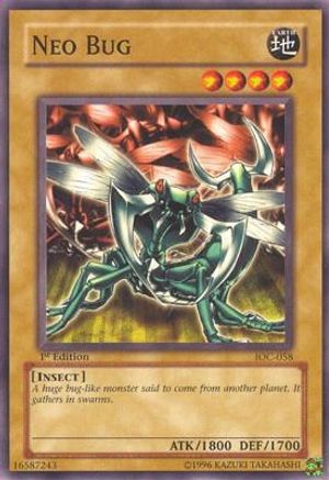 Neo Bug (IOC-058) - Invasion of Chaos 1st Edition