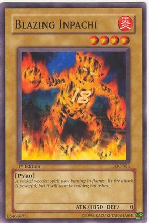 Blazing Inpachi (IOC-061) - Invasion of Chaos Unlimited