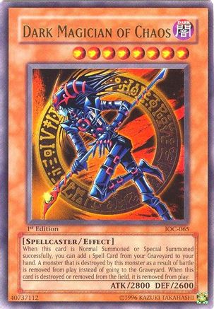 Dark Magician of Chaos (IOC-065) - Invasion of Chaos Unlimited