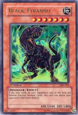 Black Tyranno (IOC-075) - Invasion of Chaos 1st Edition