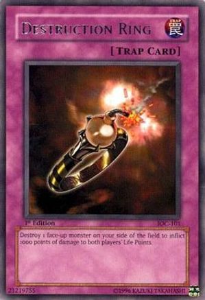 Destruction Ring (IOC-101) - Invasion of Chaos 1st Edition