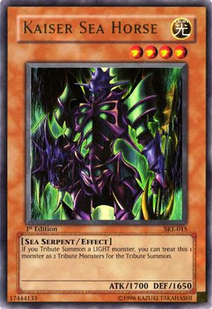 Kaiser Sea Horse (SKE-015) - Starter Deck: Kaiba Evolution 1st Edition