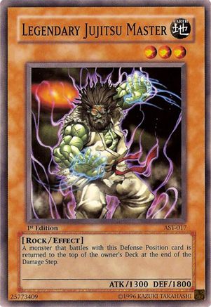 Legendary Jujitsu Master (AST-017) - Ancient Sanctuary 1st Edition
