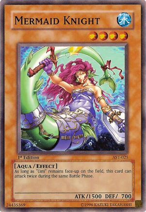 Mermaid Knight (AST-025) - Ancient Sanctuary 1st Edition