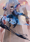 Kaito, Dancing Shadow // Kaito, Dancing Shadow (AONE-048) - Phyrexia: All Will Be One Art Series (Borderless)