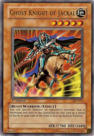 Ghost Knight of Jackal (AST-071) - Ancient Sanctuary 1st Edition