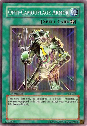 Opti-Camouflage Armor (AST-035) - Ancient Sanctuary 1st Edition