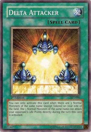 Delta Attacker (AST-096) - Ancient Sanctuary 1st Edition