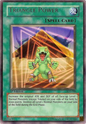 Triangle Power (AST-098) - Ancient Sanctuary 1st Edition