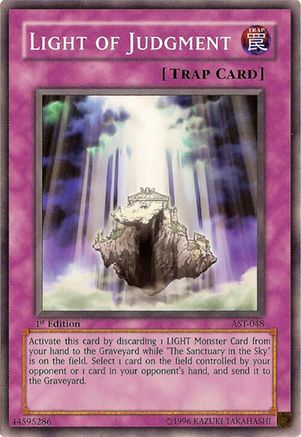 Light of Judgment (AST-048) - Ancient Sanctuary 1st Edition