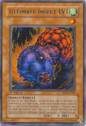 Ultimate Insect LV1 (SOD-EN005) - Soul of the Duelist Unlimited