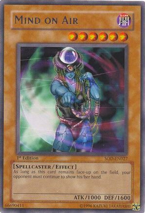 Mind on Air (SOD-EN027) - Soul of the Duelist Unlimited