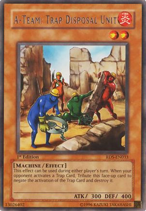 A-Team: Trap Disposal Unit (RDS-EN033) - Rise of Destiny 1st Edition