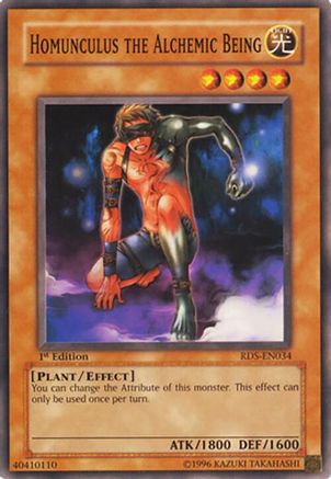 Homunculus the Alchemic Being (RDS-EN034) - Rise of Destiny 1st Edition